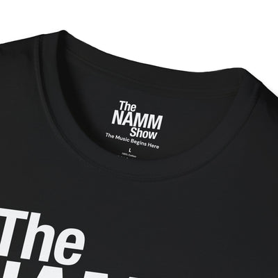 Unisex "The NAMM Show" Black Cotton Tee