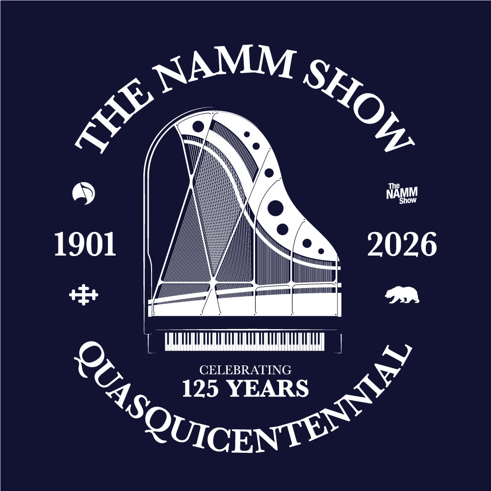 NS26 "NAMM 125" Navy Short Sleeve T-shirt