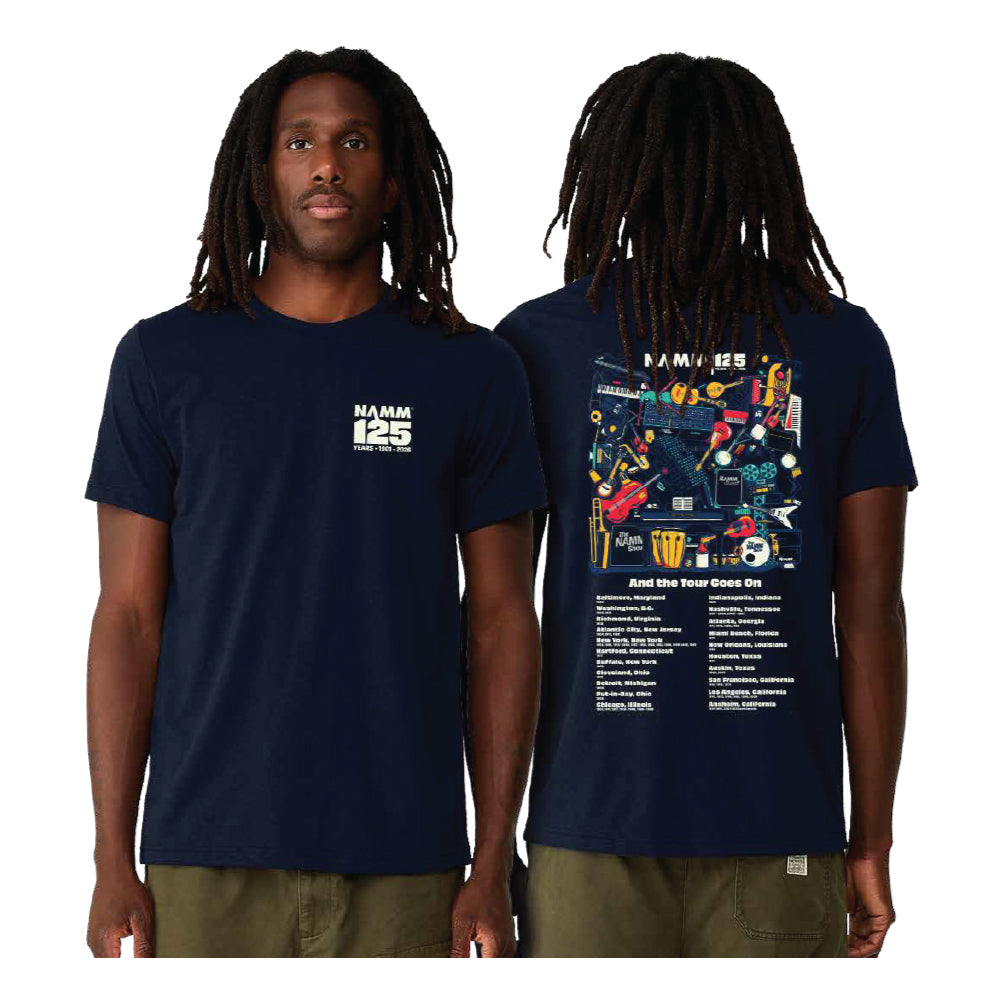 トップス 26SS EMBROIDERED SOUVENIR SHIRT(NAVY) NS26 