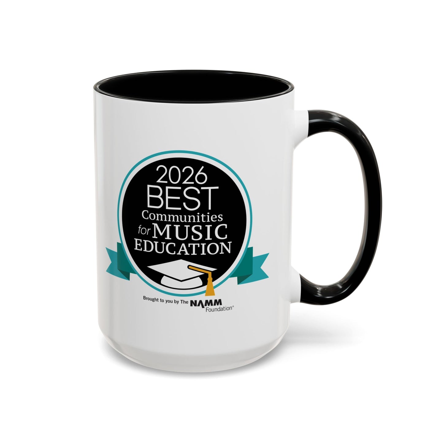 2026 Best Communities for Music Education Accent Coffee Mug