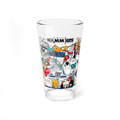 NAMM 125th Anniversary 16oz Mixing Glass
