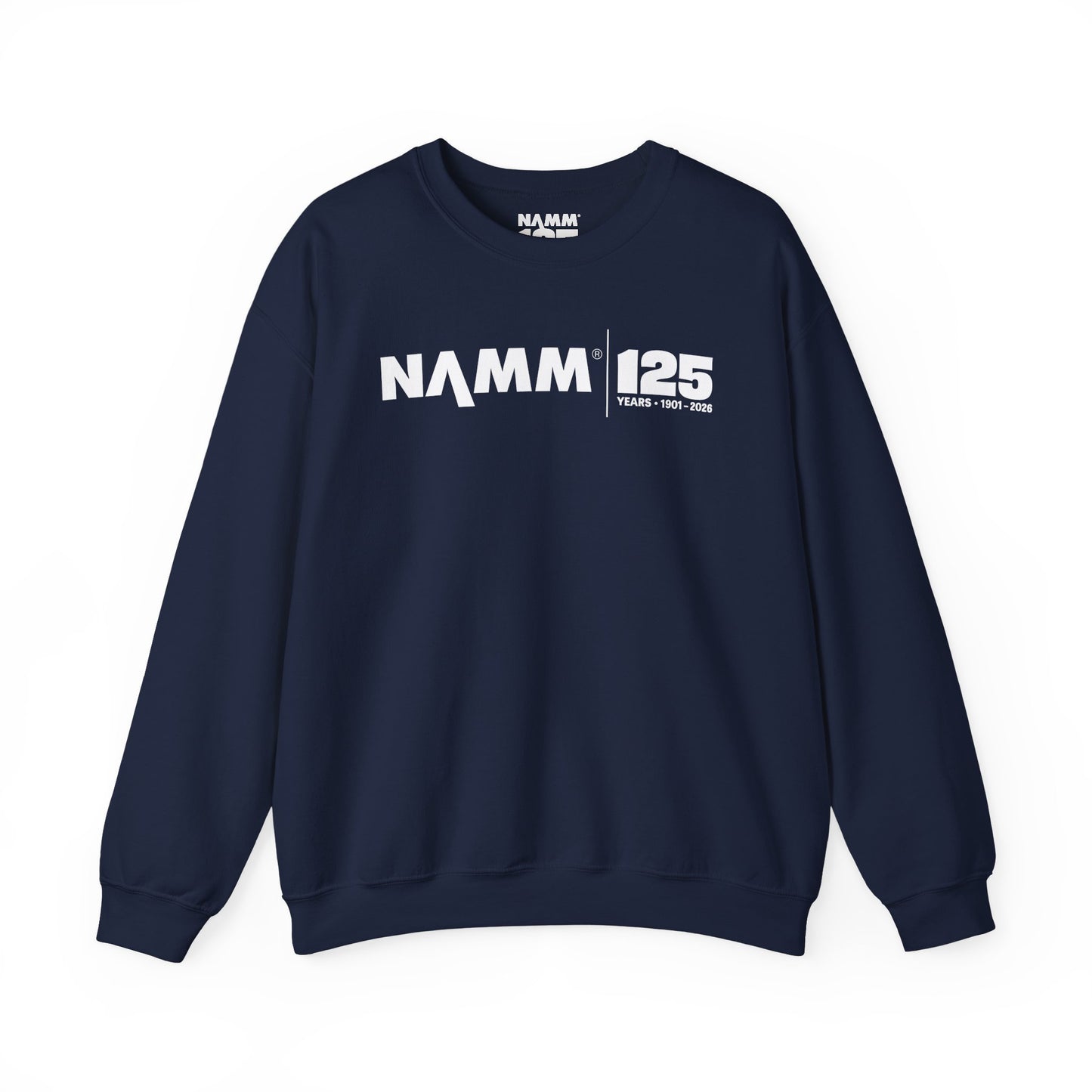 Unisex "NAMM 125th Anniversary" Navy  Crew Sweat