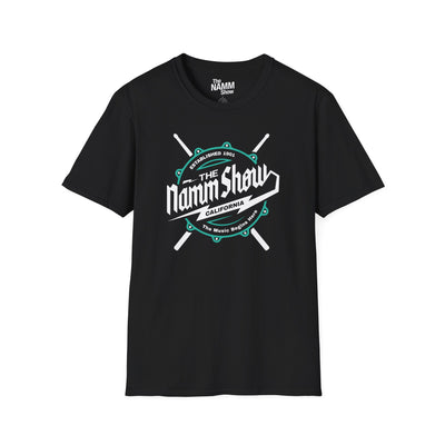 NS26 "White Lightning" Unisex Black Short Sleeve T-shirt