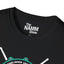 NS26 "White Lightning" Unisex Black Short Sleeve T-shirt