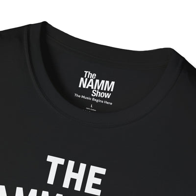 Unisex "The NAMM Show California" Black Cotton Tee