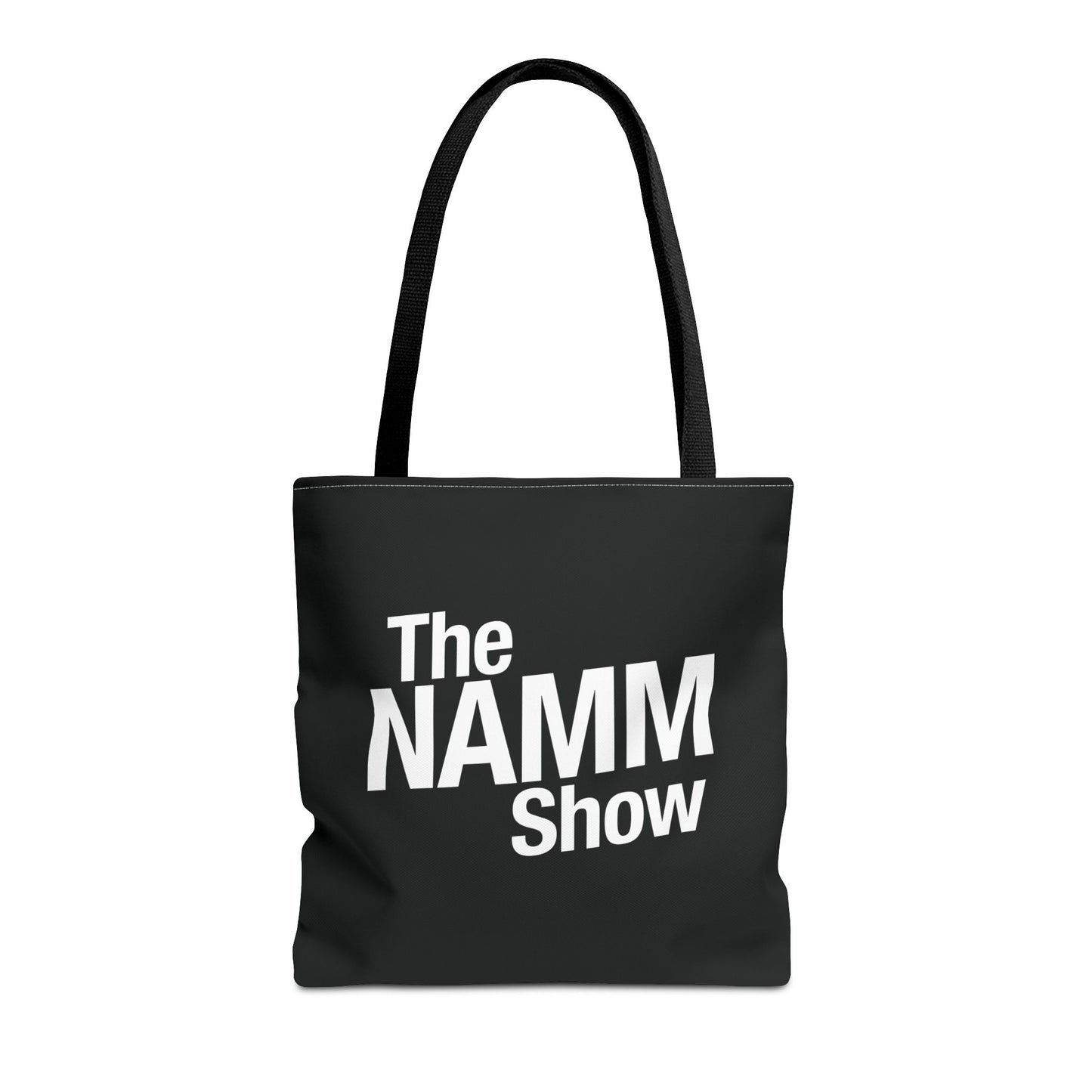 Black "The NAMM Show" Polyester Tote Bag