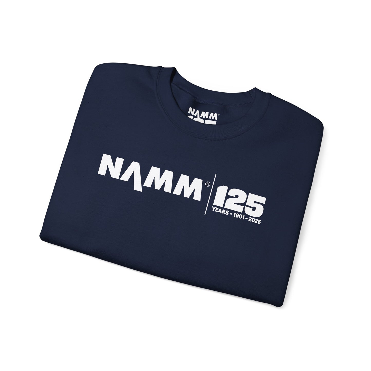 Unisex "NAMM 125th Anniversary" Navy  Crew Sweat