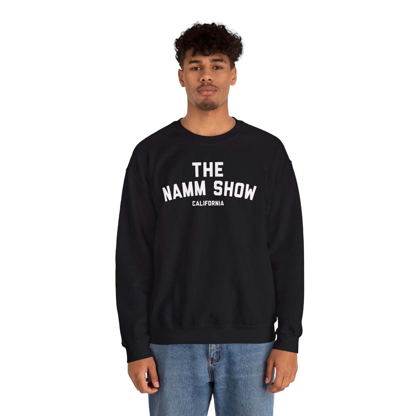 Unisex "The NAMM Show California" Black  Crew Sweat