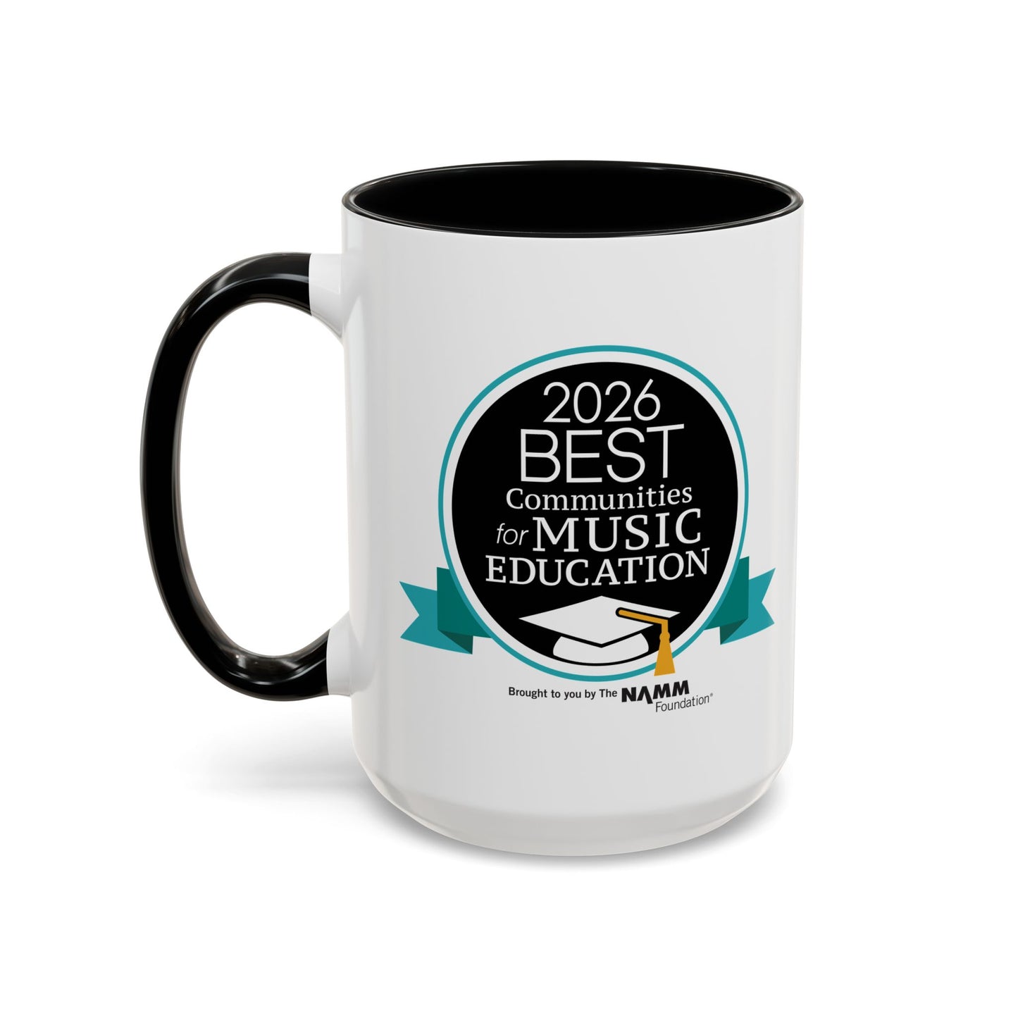 2026 Best Communities for Music Education Accent Coffee Mug